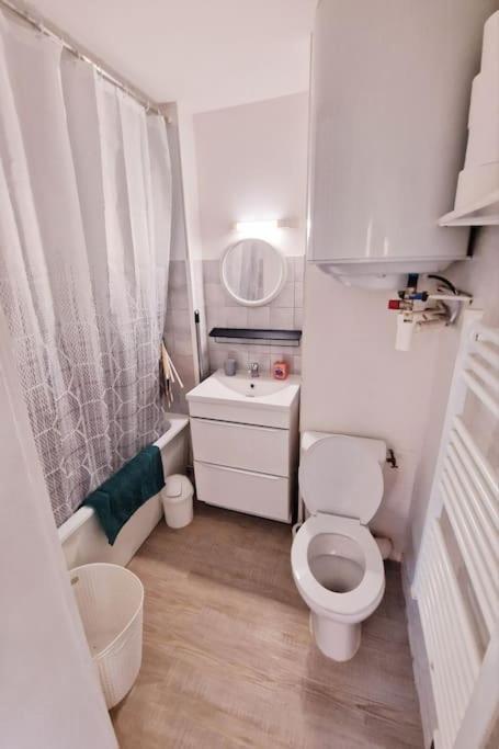 "Le Bisontin", Studio Cosy Au Calme, Proche De La Gare Besançon Buitenkant foto